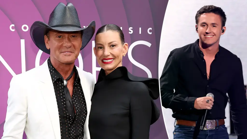 Faith Hill and Tim McGraw support their nephew's growing career in country music.