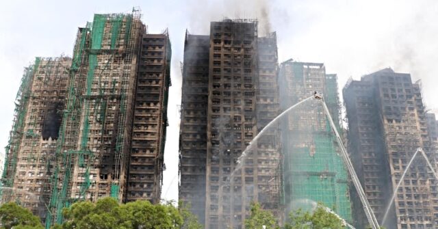 Fatal Blaze in Hong Kong Apartment Building Claims at Least 55 Lives, Three People Taken into Custody