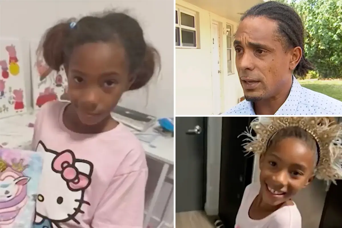Father of 10-year-old girl who has been missing since June shares chilling holiday encounter with her imprisoned mother.