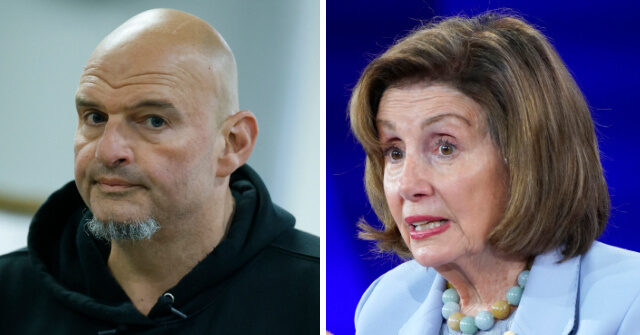 Fetterman Criticizes Pelosi for Referring to Trump as the 'Worst Thing' on Earth