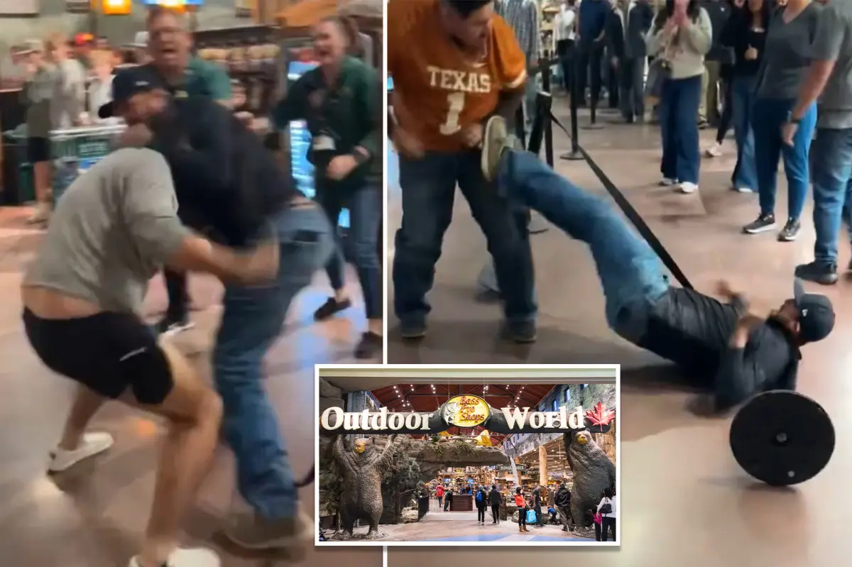 Fight erupts at Texas Bass Pro Shop opening due to bathroom argument