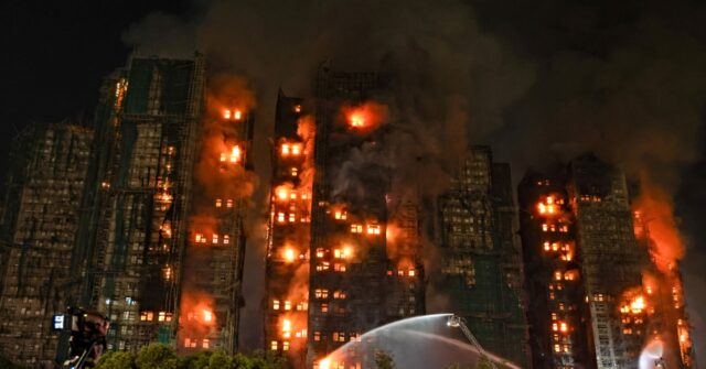 Fire Engulfs Hong Kong Apartment Buildings, Death Toll Reaches 13 and Increasing