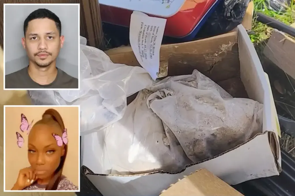 Florida man reportedly discarded the cremated remains of a mother of four with 500 pounds of waste.