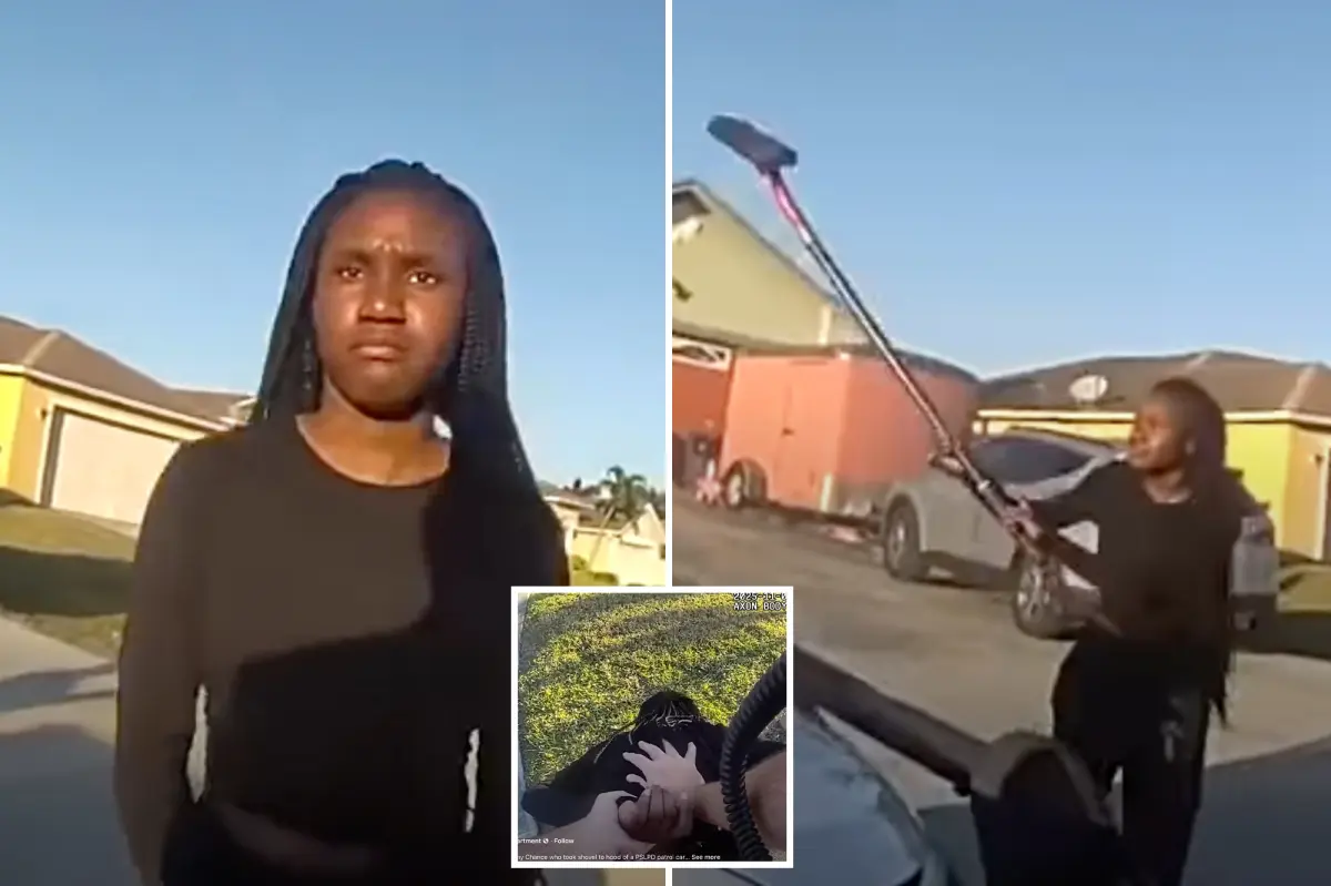 Florida teen faces felony charges for attacking police car with shovel