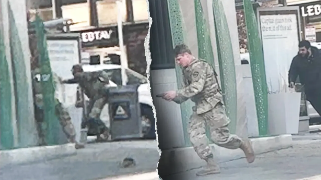 Footage reveals National Guard ambush near the White House in Washington DC