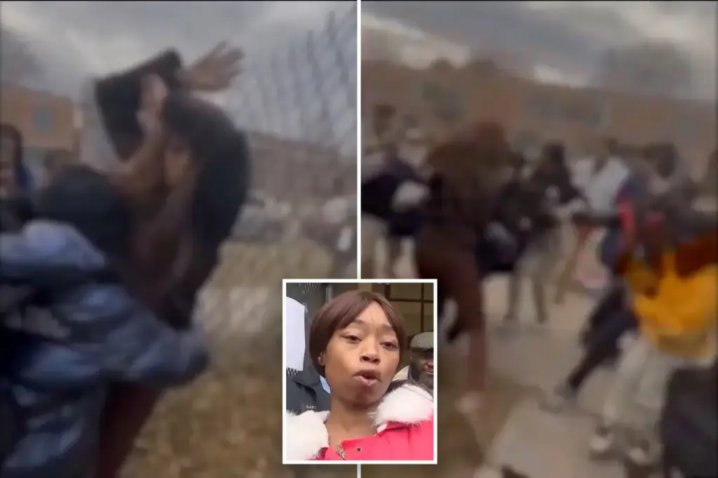 Footage reveals mother and children being violently attacked outside Chicago school: 'Heartbreaking'