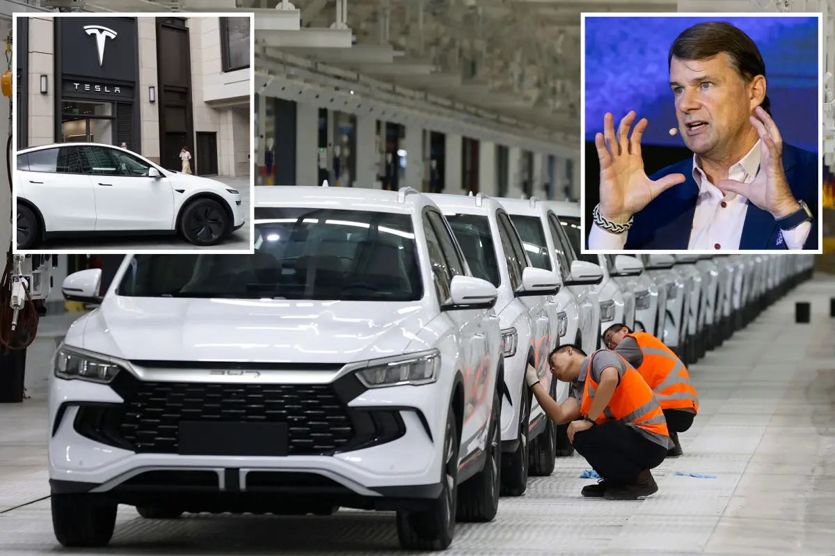 Ford's CEO finds it 'shocking' to analyze Tesla and Chinese electric vehicles.