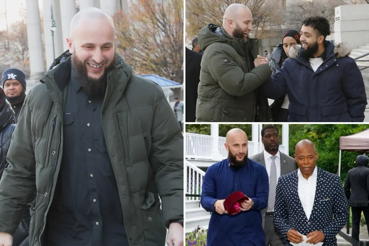 Former Adams aide Mohamed Bahi is emotional as he avoids prison.