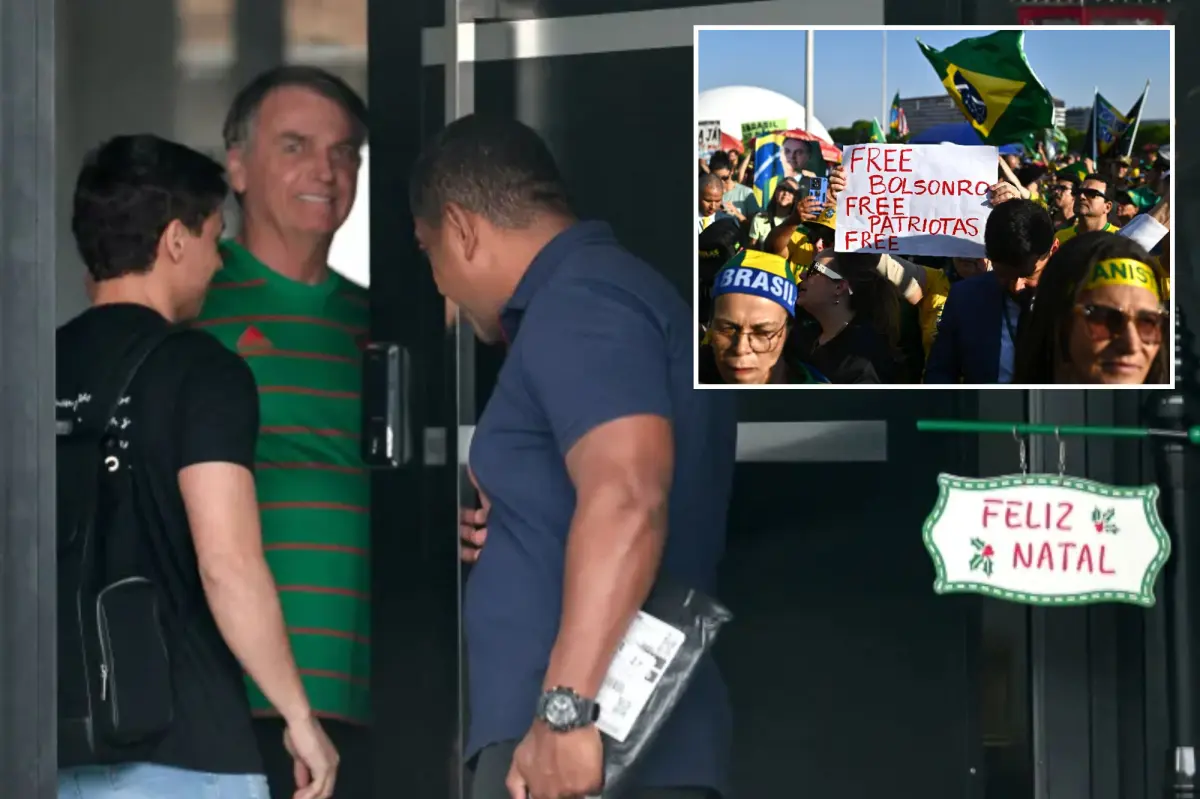 Former Brazilian President Jair Bolsonaro detained by federal authorities, according to lawyer