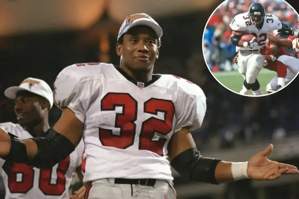 Former Falcons player Jamal Anderson taken into custody for alleged domestic violence