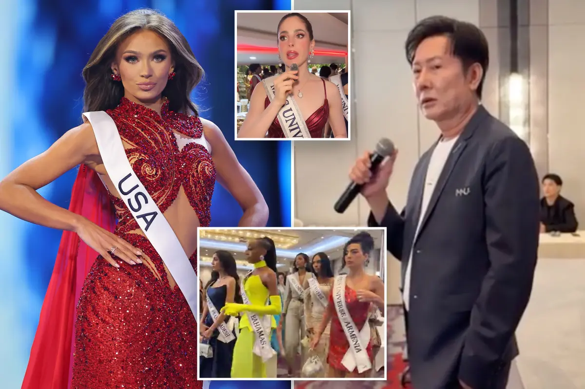 Former Miss USA Noelia Voight criticizes Miss Universe official for 'disrespectful' comment to Miss Mexico Fátima Bosch