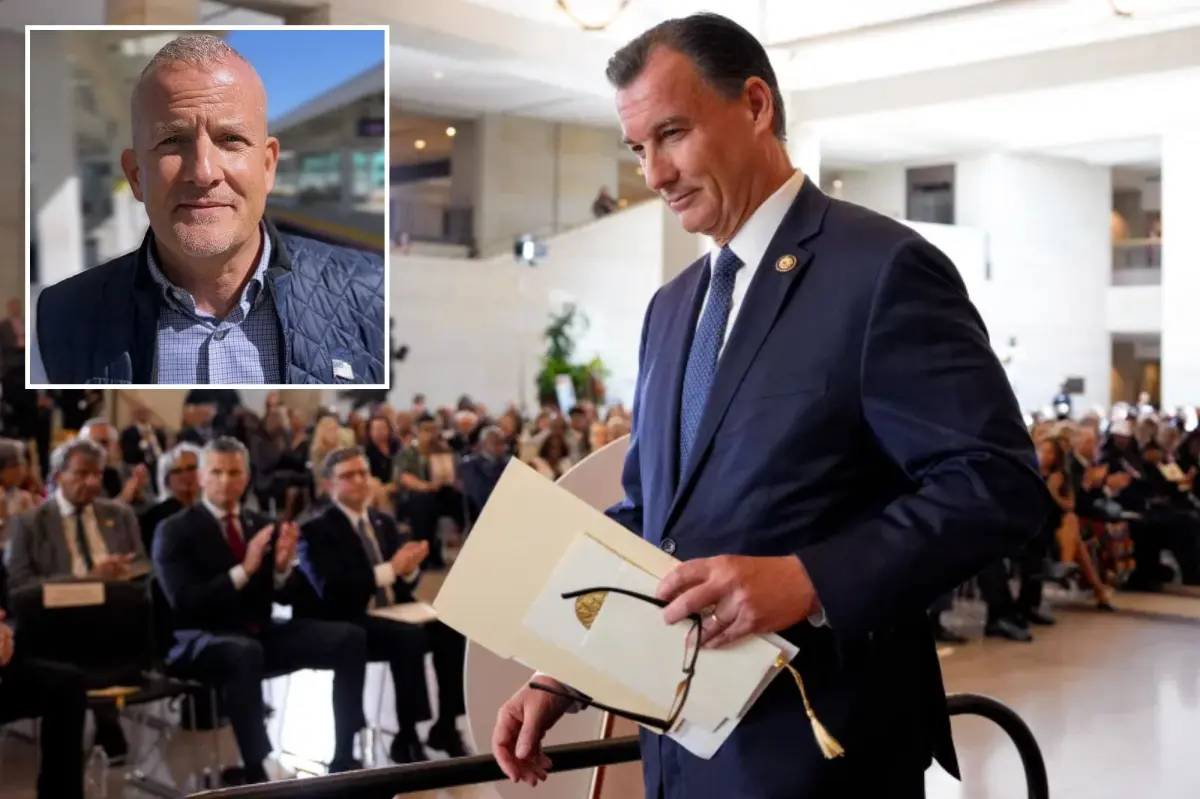 GOP competitor criticizes Rep. Tom Suozzi's rising wealth with mocking 'savant' title: '450% increase!'