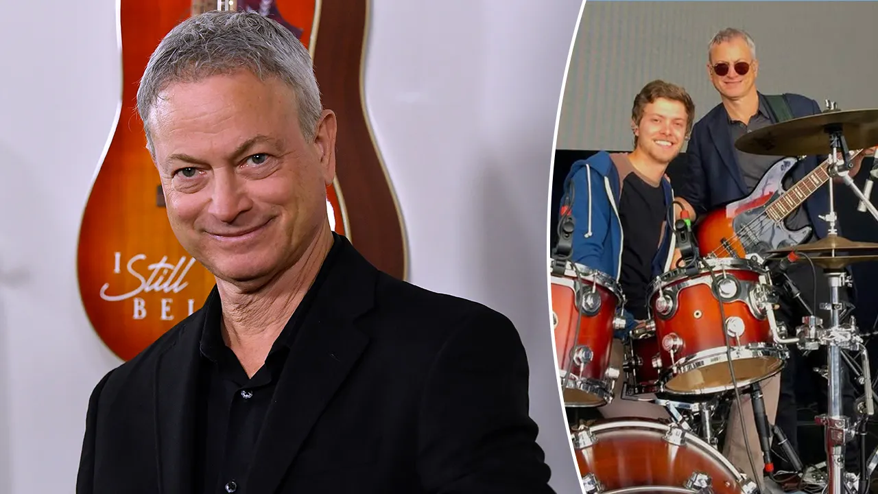 Gary Sinise shares that his departed son left behind a 'treasure chest' of music.