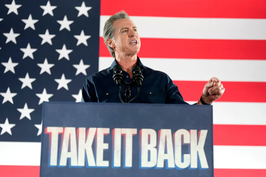 Gavin Newsom helped Democrats regain their footing.