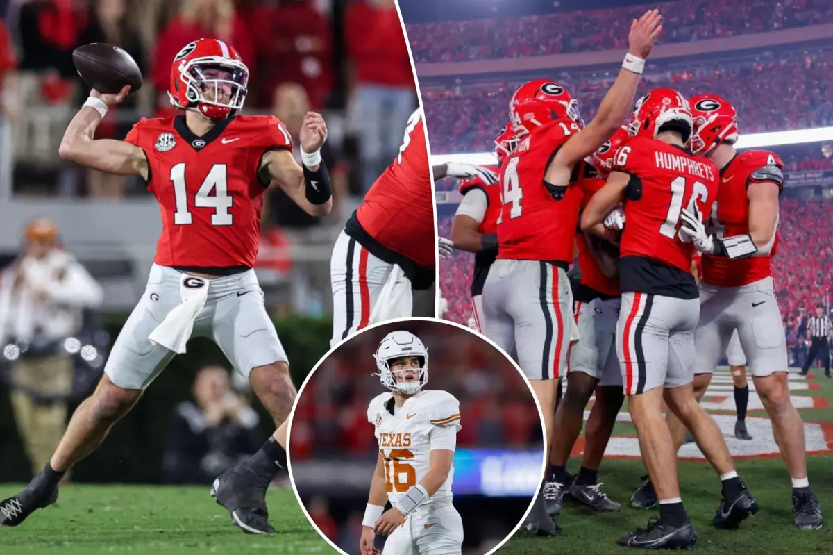 Georgia threatens Texas' CFP aspirations with decisive victory