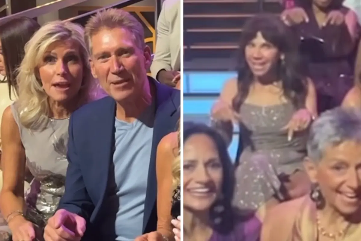 Gerry Turner and his new fiancée Lana Sutton are at the ‘Golden Bachelor’ finale with his ex Theresa Nist nearby: “Who invited Gerry?”