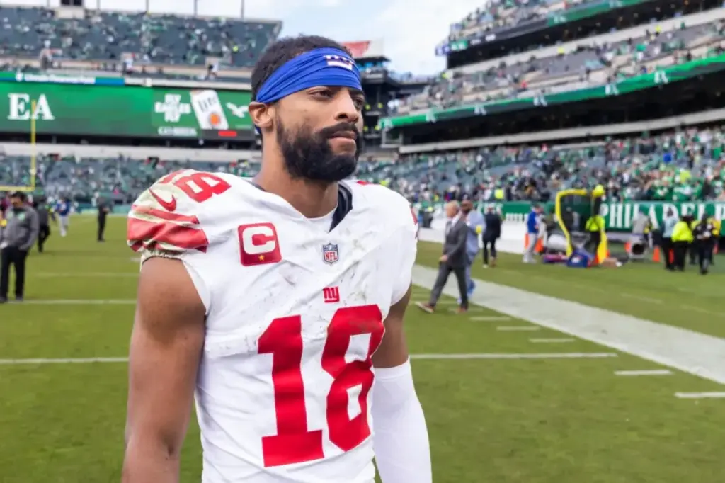 Giants remain hopeful that Darius Slayton can improve.