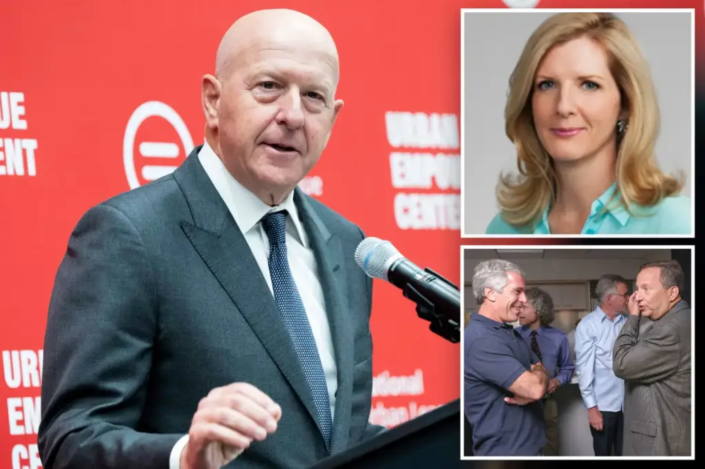 Goldman Sachs CEO David Solomon supports the bank's leading lawyer, former Epstein associate Kathy Ruemmler.