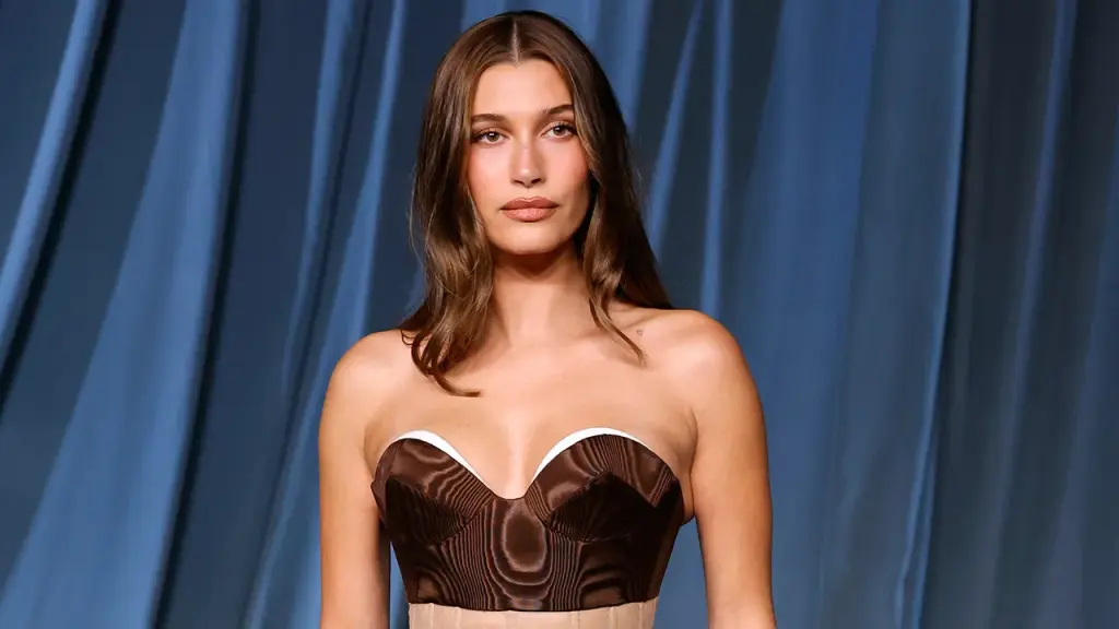 Hailey Bieber shares bikini pictures from her beach vacation on Instagram