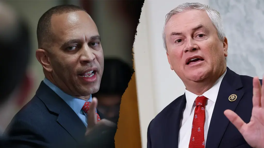 Hakeem Jeffries labels James Comer a 'complete liar' regarding Epstein allegations