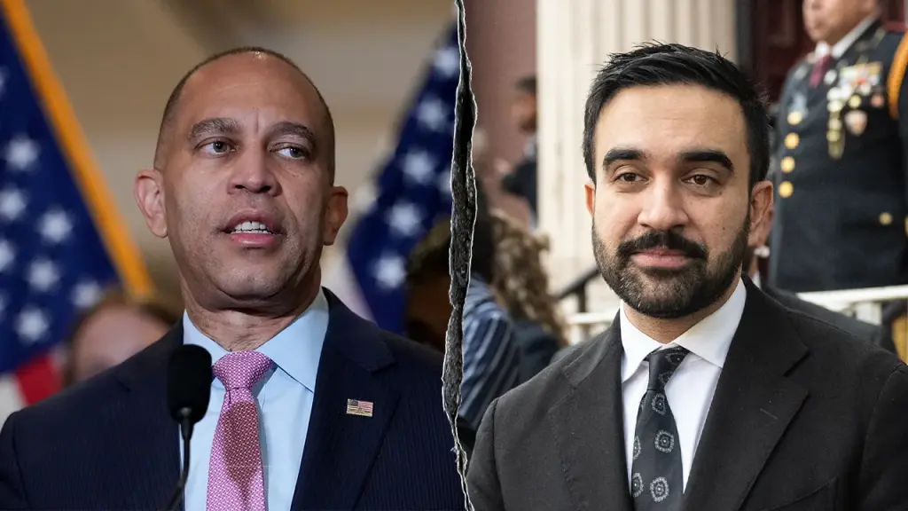 Hakeem Jeffries states that Mamdani is not the future of the Democratic Party.