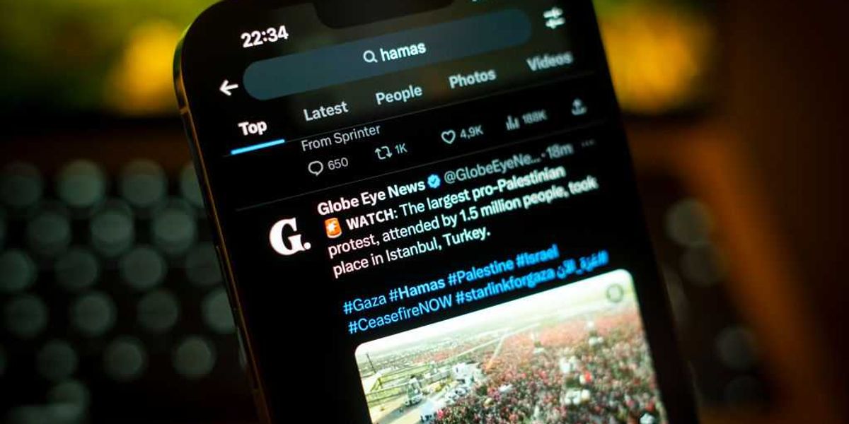 Hamas overwhelms social media to influence unaware Westerners