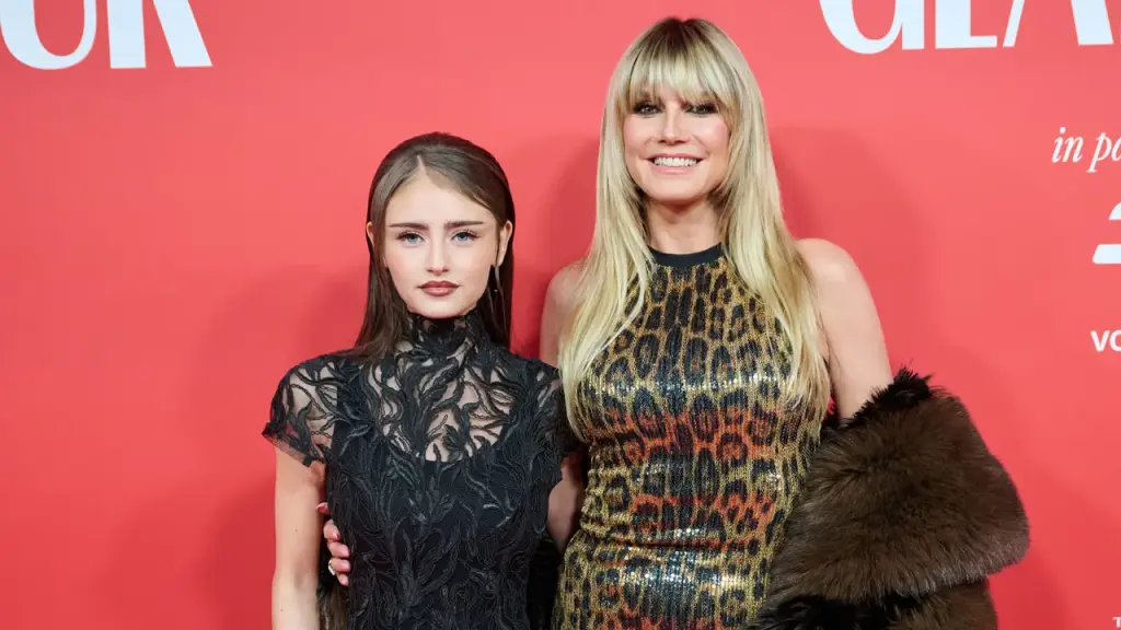 Heidi Klum and her daughter Leni dazzle at the Glamour Women of the Year Awards