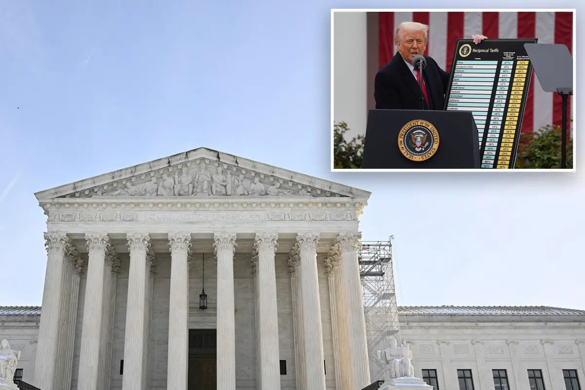 High Court may disrupt President Trump's tariff plans