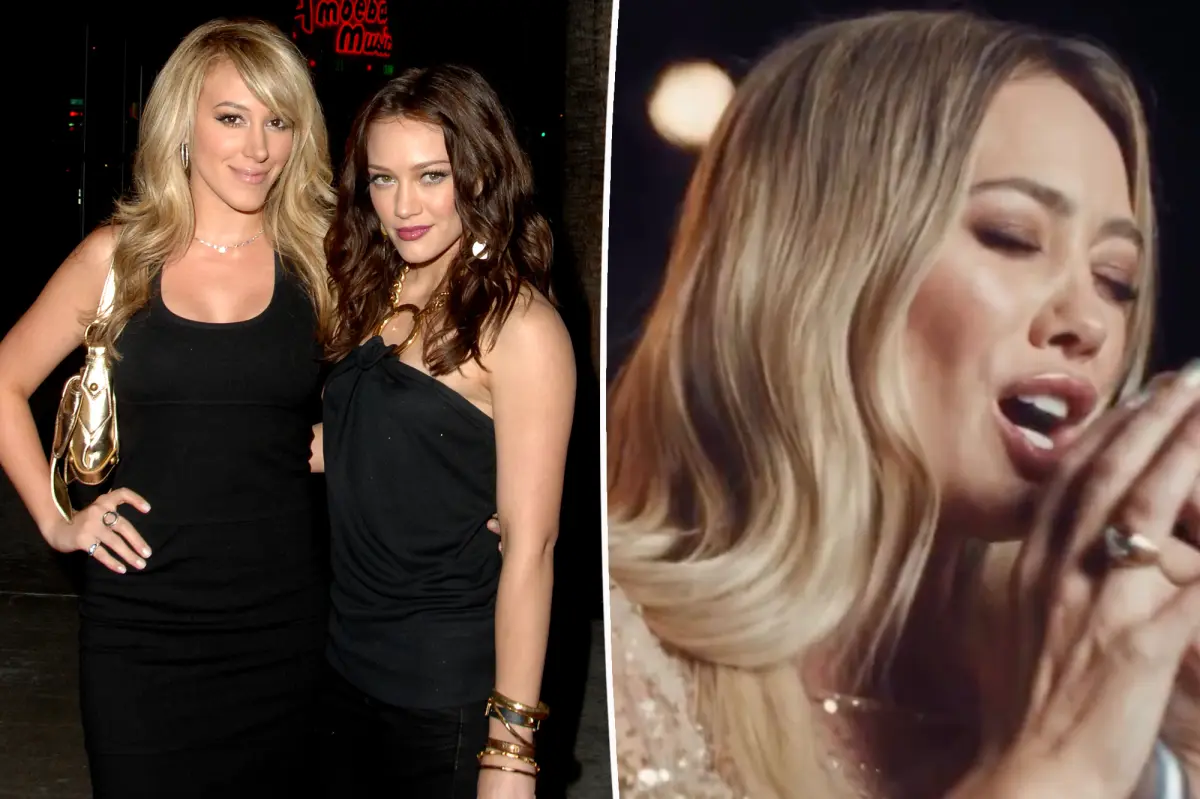 Hilary Duff speaks about the rumored conflict with her sister Haylie.