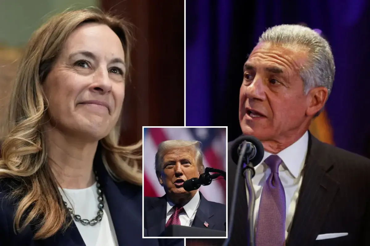 Hispanic and Latino voters in New Jersey shifted significantly towards Mikie Sherrill, negating GOP advancements for 2024, according to data.