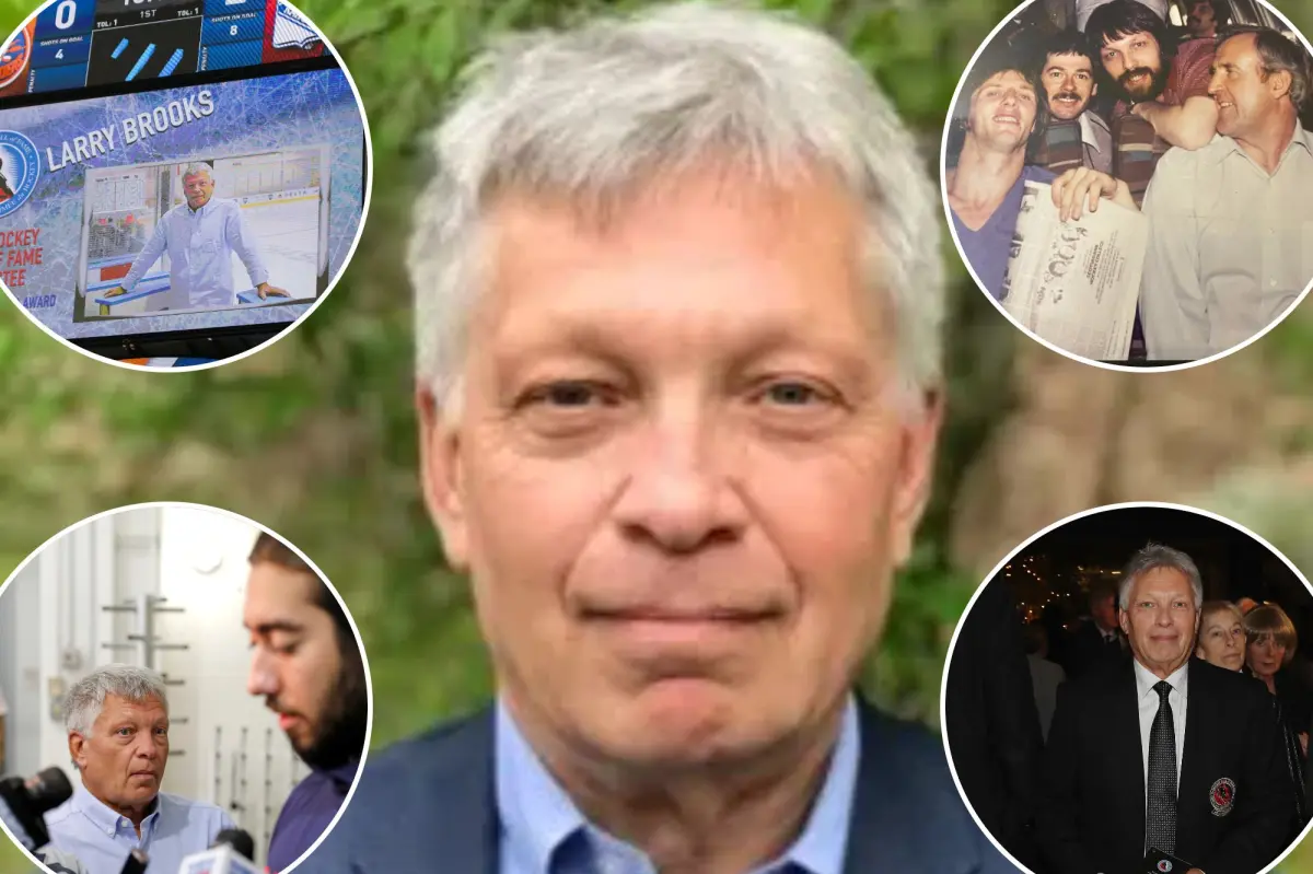 Hockey community honors Hall of Famer Larry Brooks