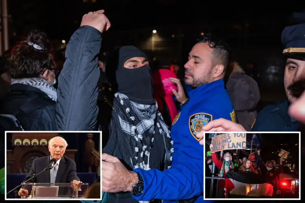 Holocaust-survivor rabbi from NYC synagogue criticizes protesters