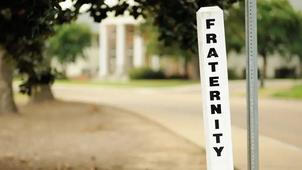 How fraternities provide support to young men who feel isolated in the digital era