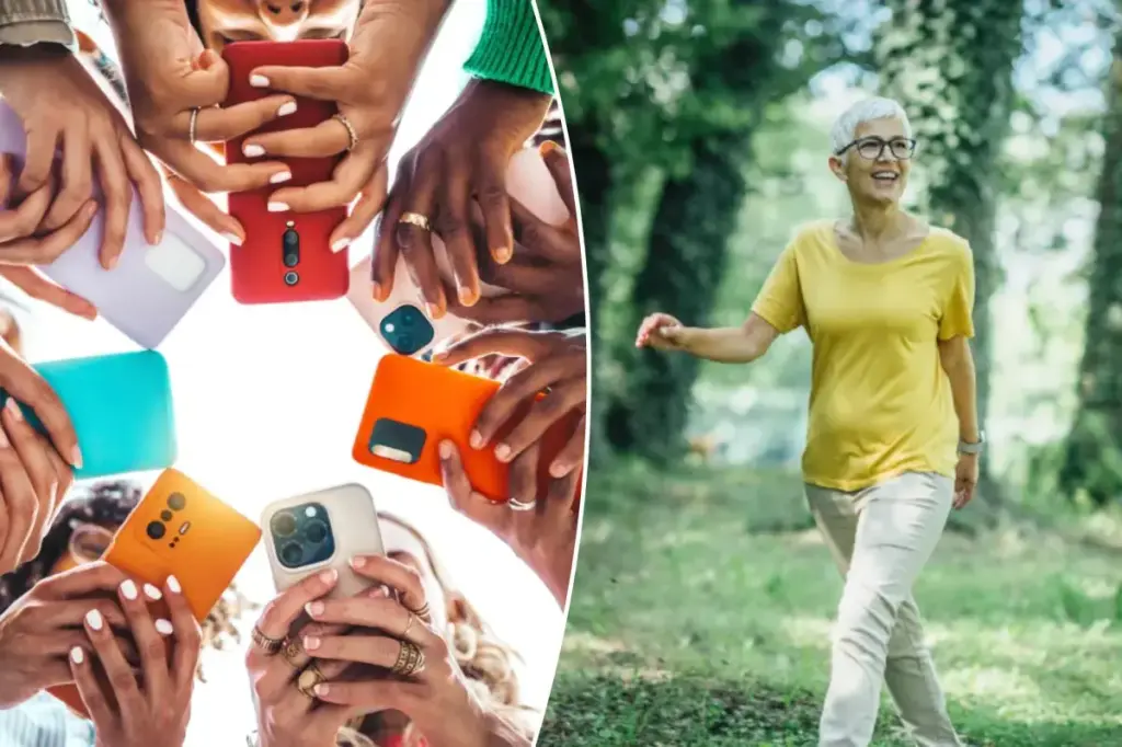How walking without your phone can enhance your well-being