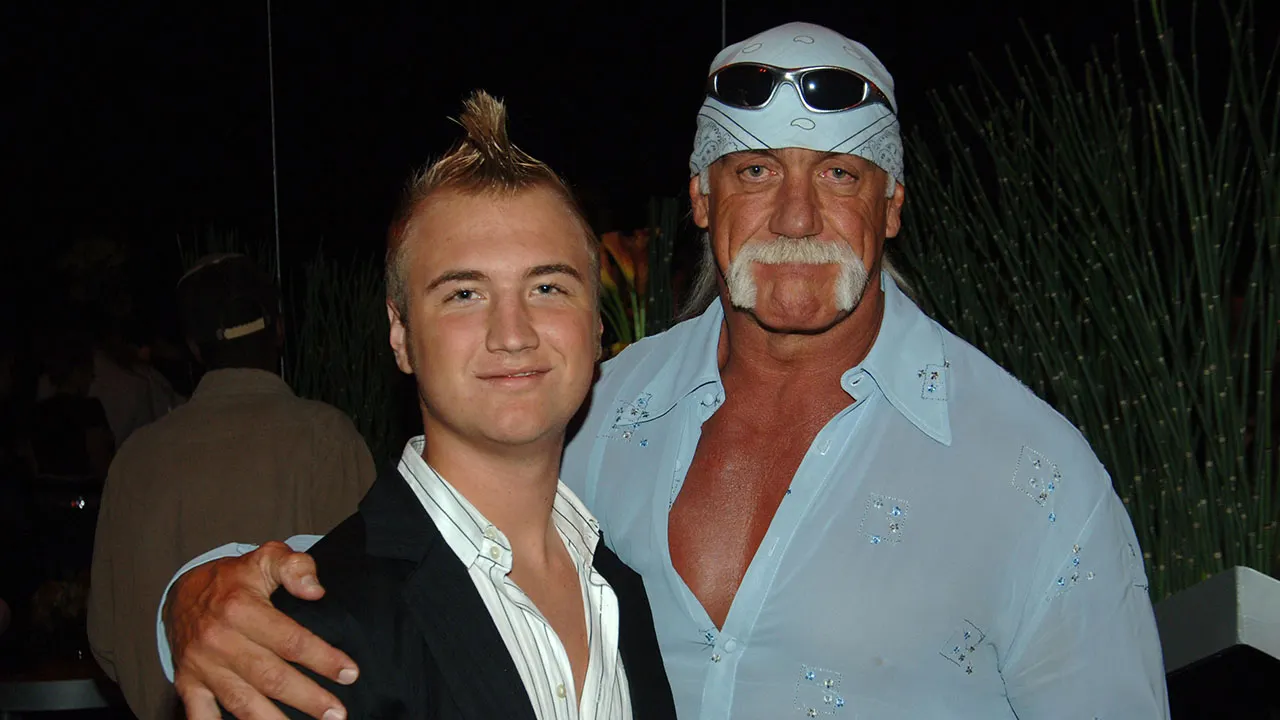 Hulk Hogan's son hints at a career in wrestling