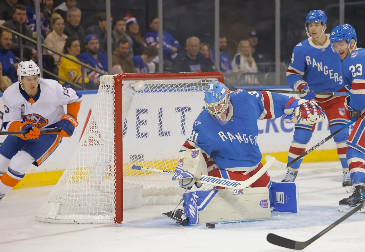 Igor Shesterkin struggles persist in Rangers' defeat against Islanders