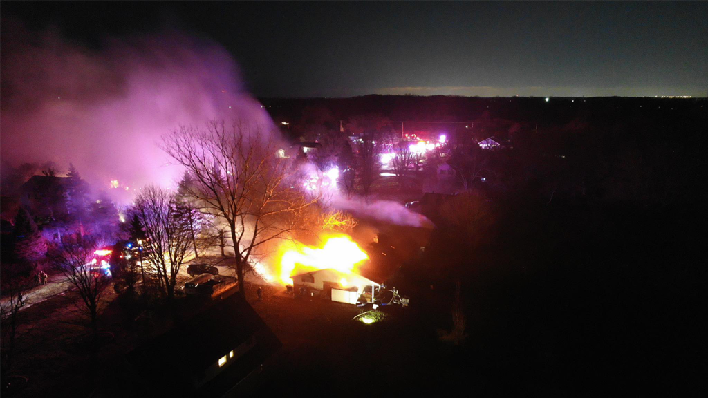 Illinois man charged with starting a fire following a family disagreement during Thanksgiving