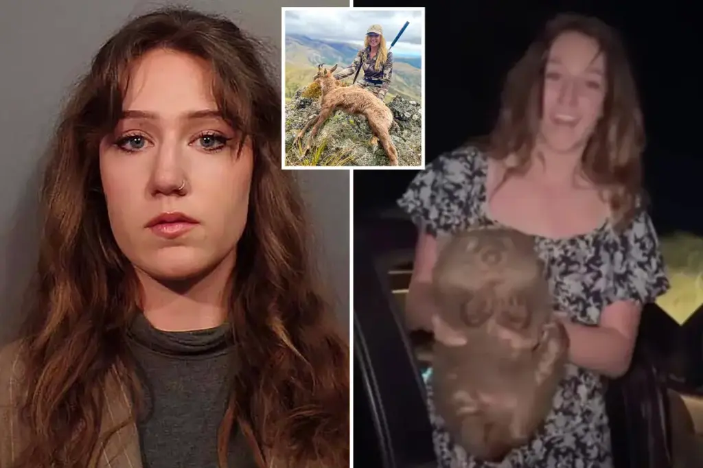 Influencer criticized for taking a wombat from its mother arrested in Wyoming for suspected hunting law violations