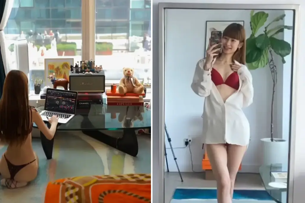 Influencer known for dining and dashing in NYC facing eviction from upscale Williamsburg apartment by landlord Eliot Spitzer.