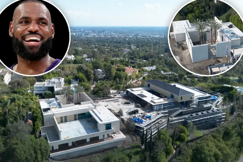 Inside look at LeBron James' $37 million home in Beverly Hills