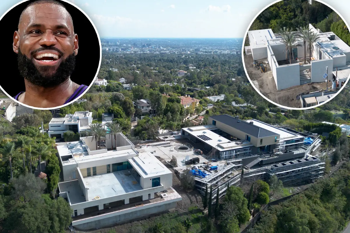 Inside look at LeBron James' $37 million home in Beverly Hills