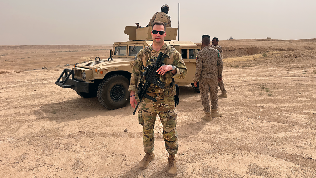 Iraq veteran Michael Bouchard begins his campaign for Congress in Michigan