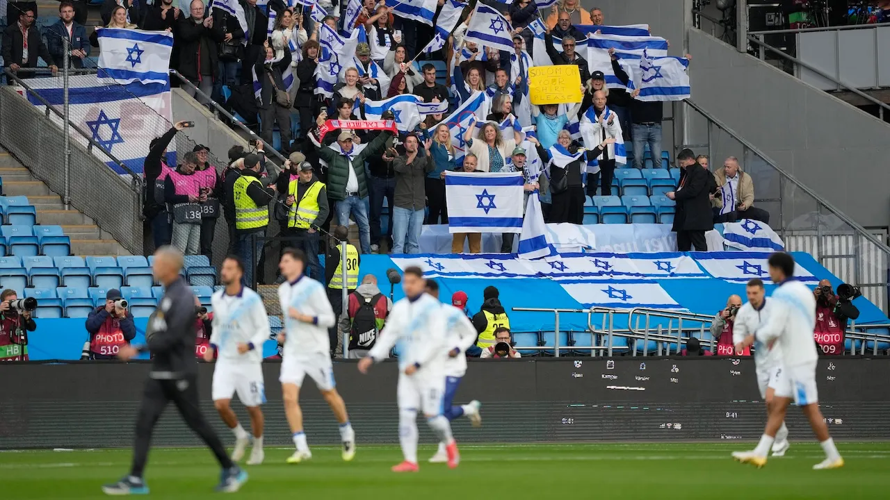 Irish soccer organization votes to request suspension of Israel from UEFA competition