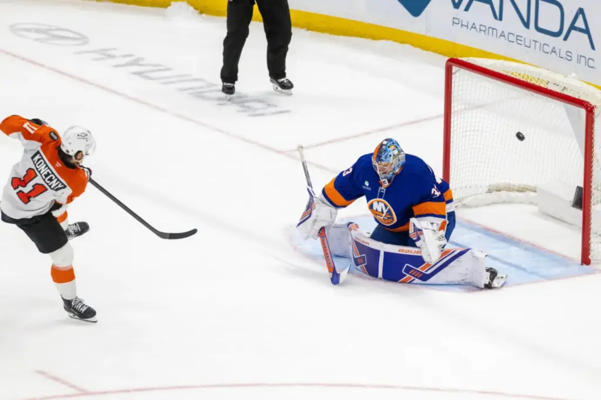 Islanders fail to take advantage of comeback in shootout defeat to Flyers