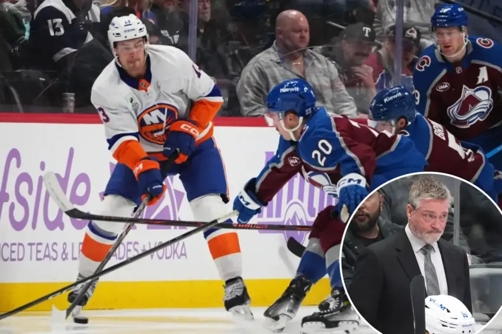Islanders fall to Avalanche, ending their four-game winning streak.