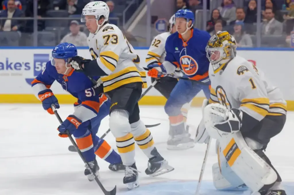 Islanders lose late advantage, fall to Bruins in challenging shootout defeat