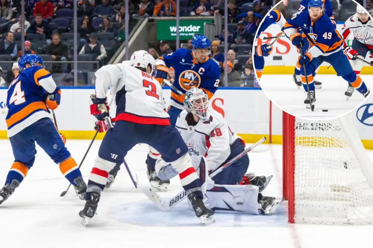 Islanders narrowly lose to Capitals after Kyle Palmieri's injury