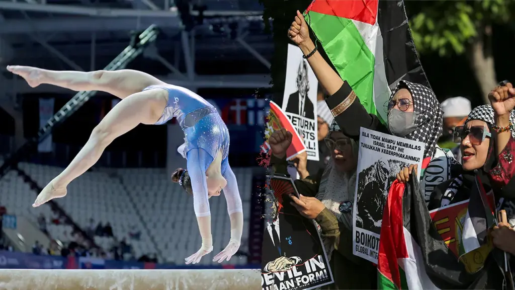Israeli gymnasts voice their concerns over being barred from World Championships in Indonesia