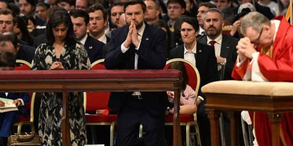 JD Vance is justified in wishing for his wife to embrace Christianity.