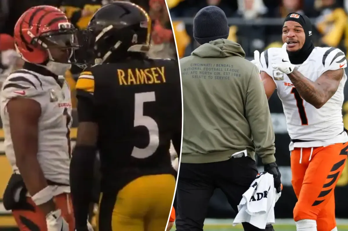 Ja'Marr Chase's apology for spitting on Jalen Ramsey leaves out one detail
